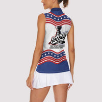 Celebrate United States Hockey's First Gold in 46 years Women Sleeveless Polo Shirt