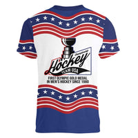 Celebrate United States Hockey's First Gold in 46 years Women V-Neck T-Shirt