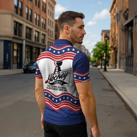 Celebrate United States Hockey's First Gold in 46 years Zipper Polo Shirt