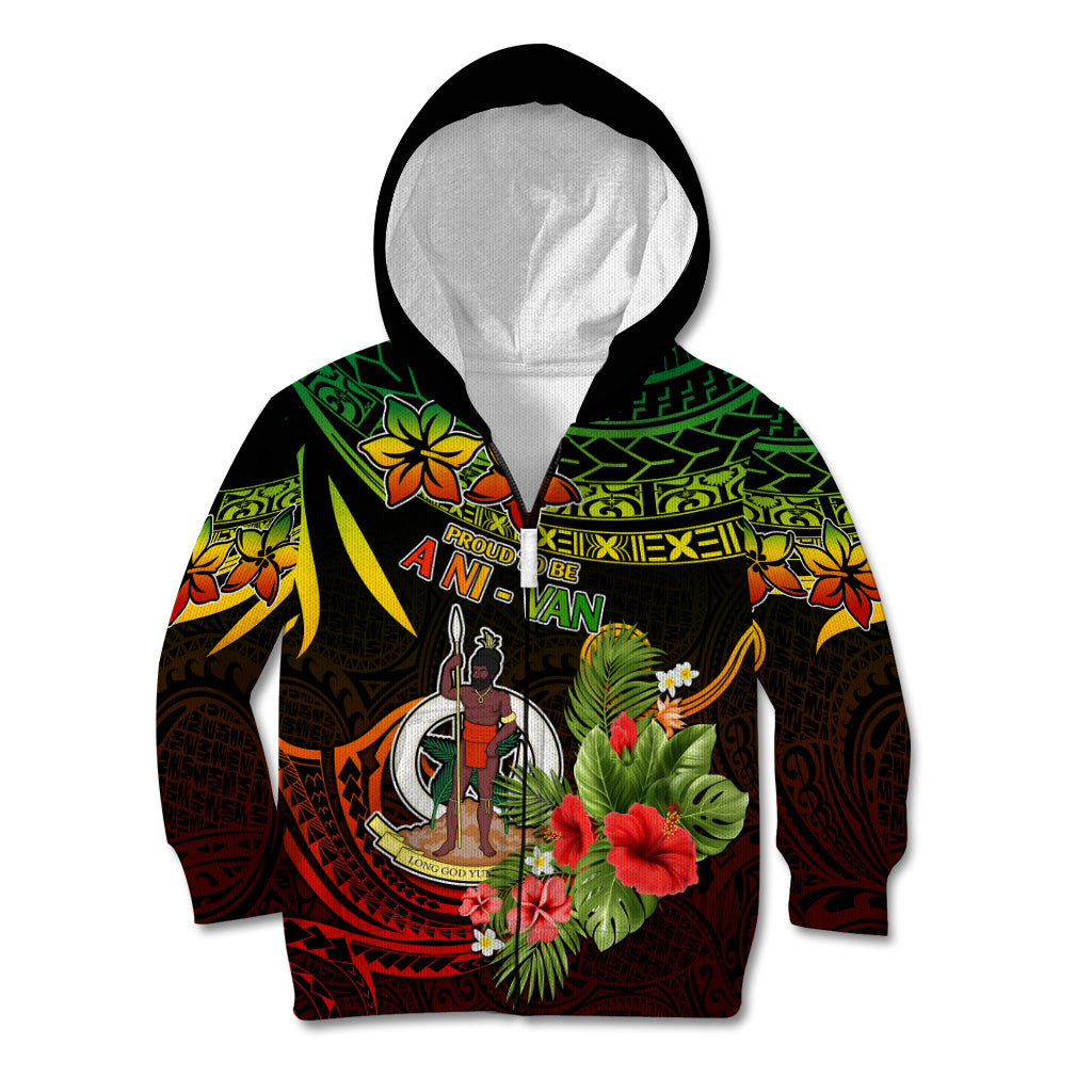 Vanuatu Islands Kid Hoodie Proud To Be A Ni-Van - Wonder Print Shop