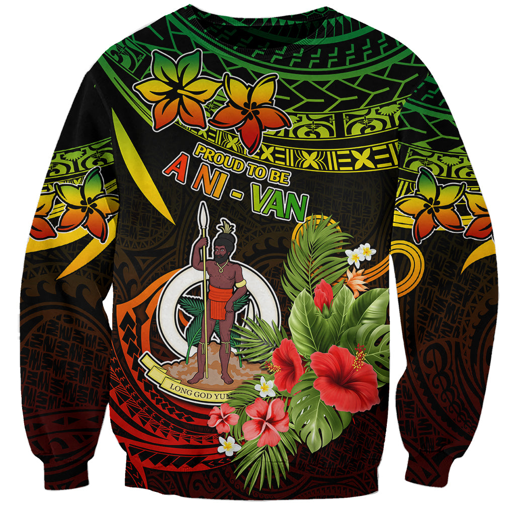 Vanuatu Islands Sweatshirt Proud To Be A Ni-Van - Wonder Print Shop