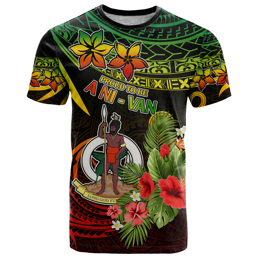 Vanuatu Islands T Shirt Proud To Be A Ni-Van - Wonder Print Shop