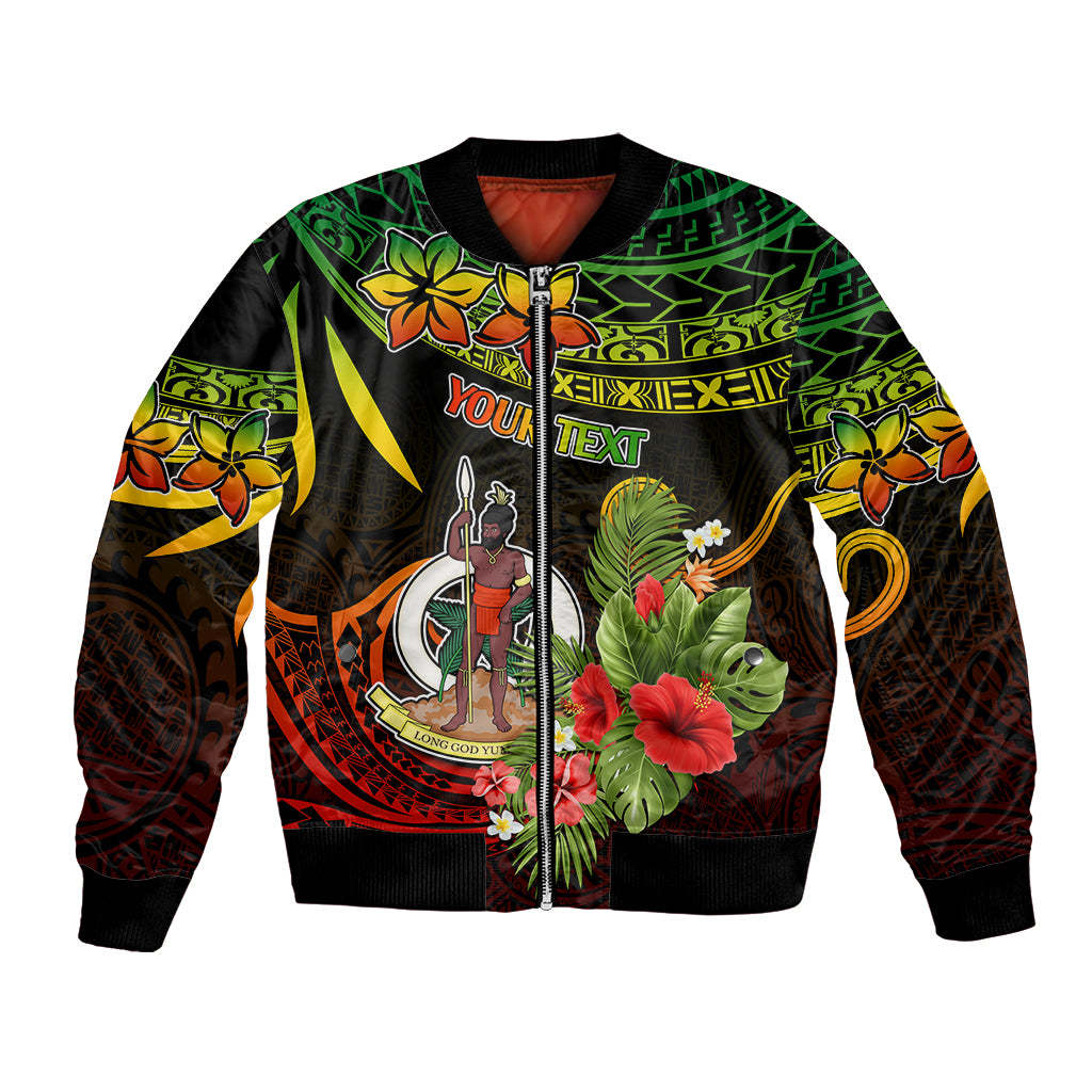 Custom Vanuatu Islands Bomber Jacket Proud To Be A Ni-Van LT9 - Wonder Print Shop