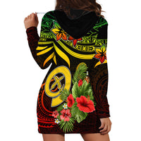 Custom Vanuatu Islands Hoodie Dress Proud To Be A Ni-Van - Wonder Print Shop