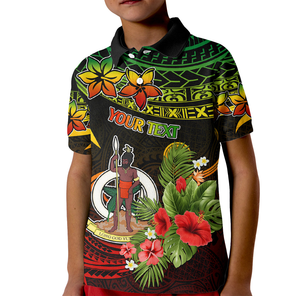 Custom Vanuatu Islands Kid Polo Shirt Proud To Be A Ni-Van - Wonder Print Shop