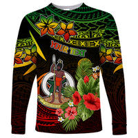 Custom Vanuatu Islands Long Sleeve Shirt Proud To Be A Ni-Van - Wonder Print Shop