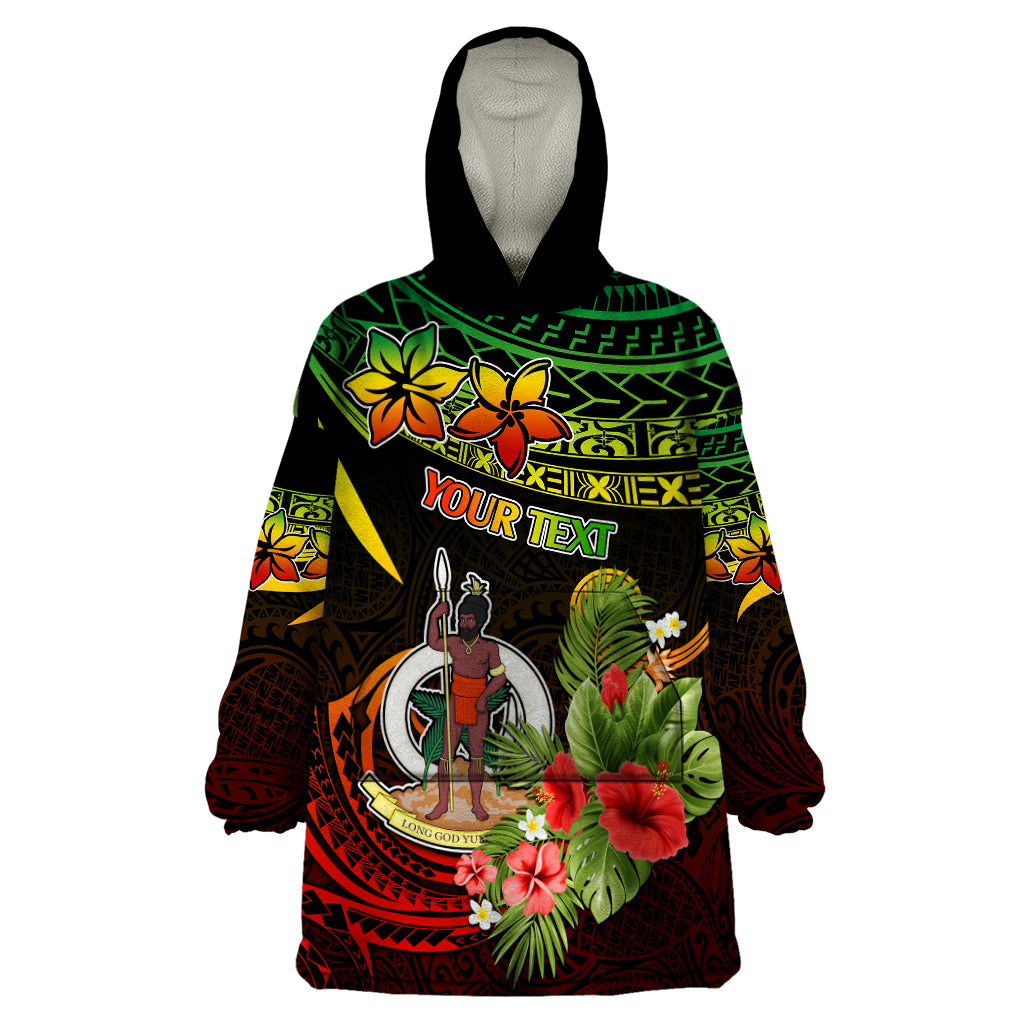 Custom Vanuatu Islands Wearable Blanket Hoodie Proud To Be A Ni-Van - Wonder Print Shop