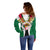 African Off Shoulder Sweater Algeria Independence Day - Wonder Print Shop