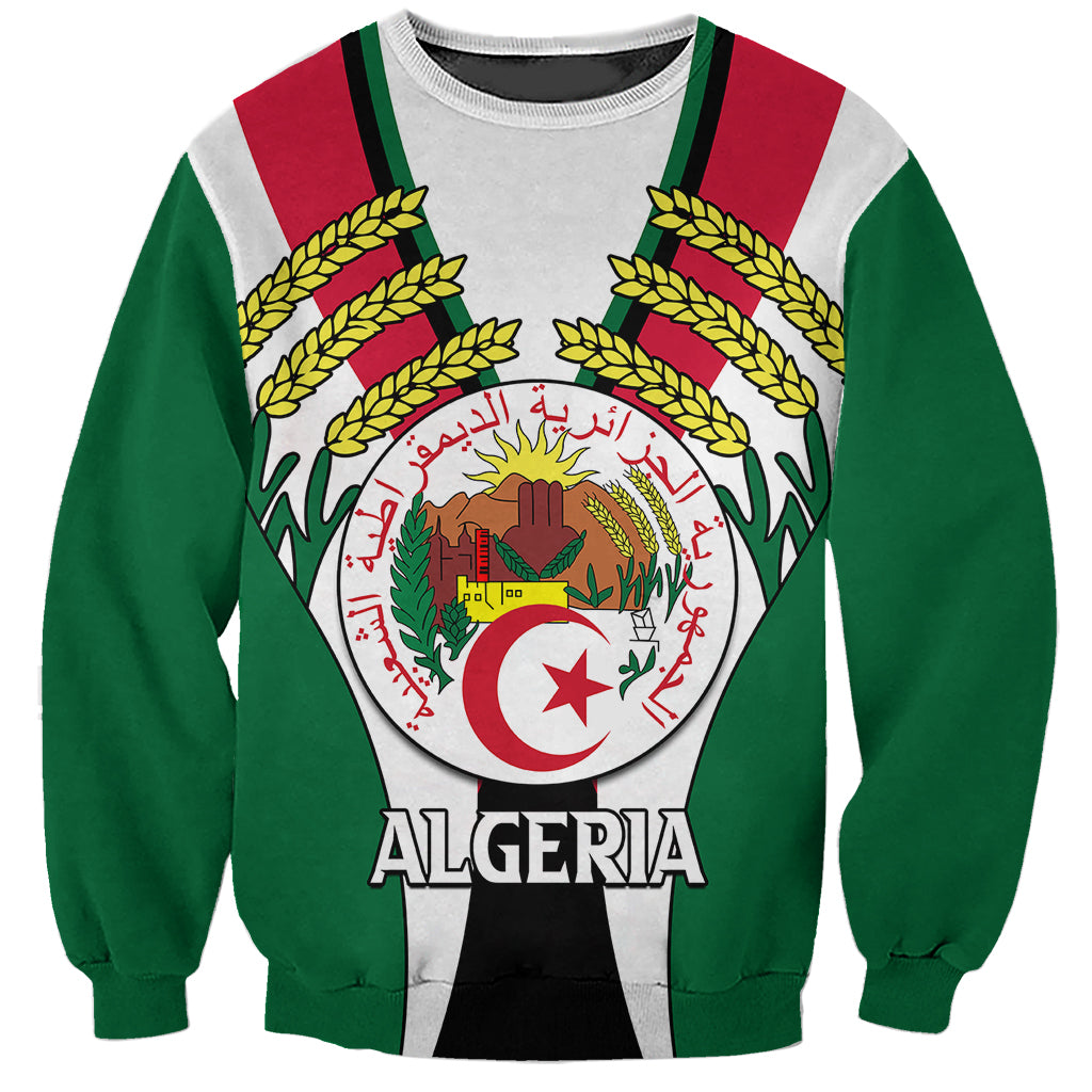 African Sweatshirt Algeria Independence Day - Wonder Print Shop