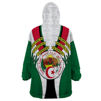 African Wearable Blanket Hoodie Algeria Independence Day - Wonder Print Shop