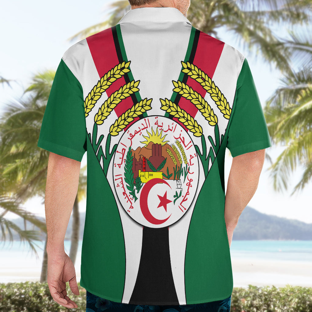 Custom African Hawaiian Shirt Algeria Independence Day - Wonder Print Shop