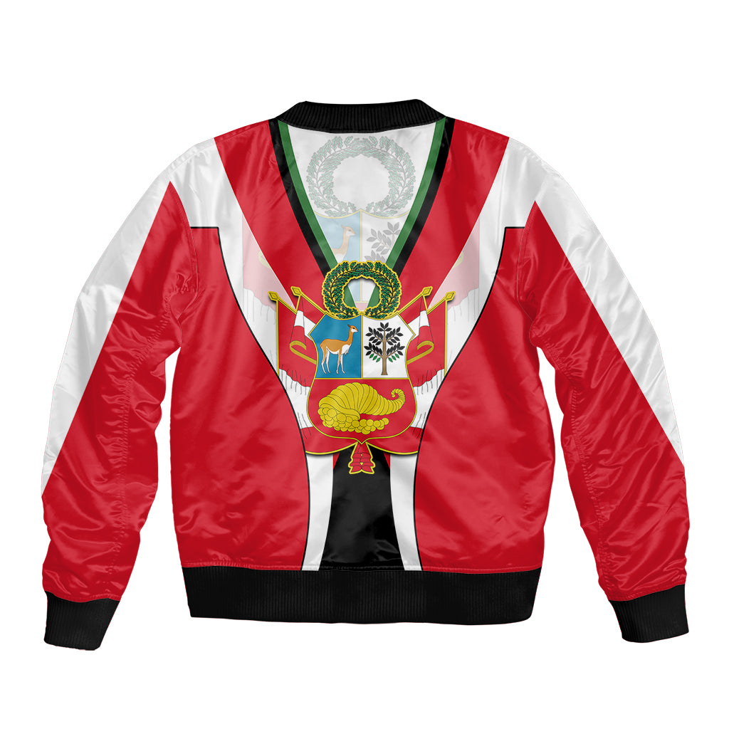 Custom Peru Bomber Jacket National Day LT9 - Wonder Print Shop