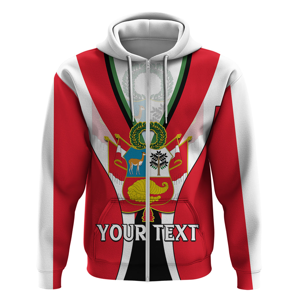 Custom Peru Hoodie National Day - Wonder Print Shop