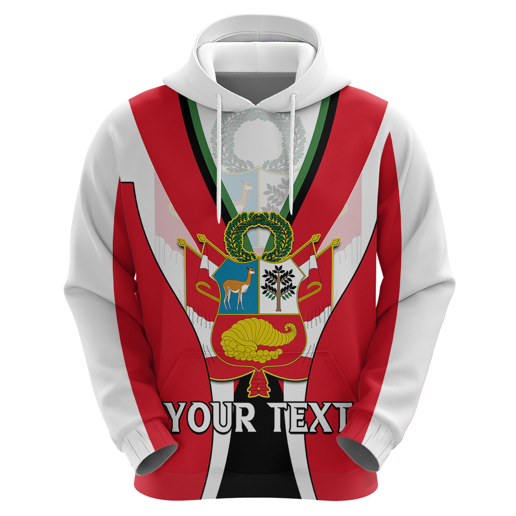 Custom Peru Hoodie National Day - Wonder Print Shop