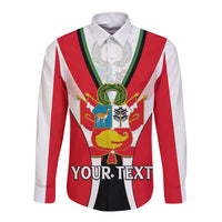 Custom Peru Long Sleeve Button Shirt National Day - Wonder Print Shop