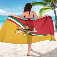 Personalized Italy Bandiera Della Sicilia Sarong - Wonder Print Shop