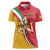 Personalized Italy Bandiera Della Sicilia Women Polo Shirt - Wonder Print Shop