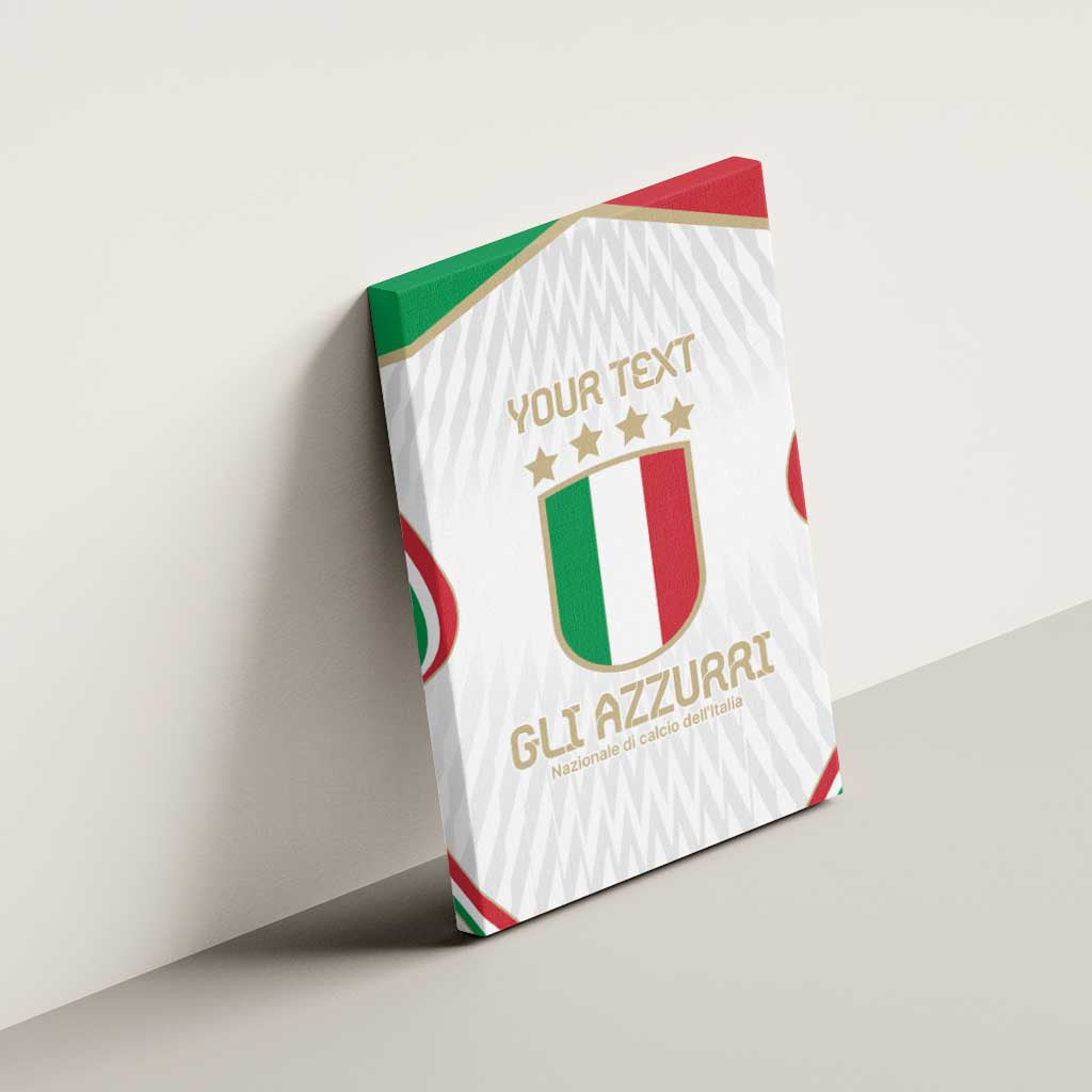 Custom Italy Football Canvas Wall Art Gli Azzurri Sporty Style LT9 - Wonder Print Shop