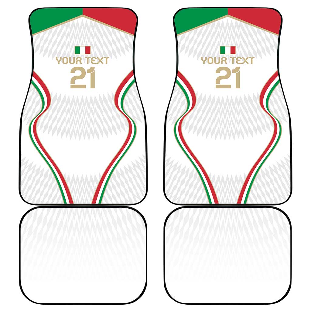 Custom Italy Football Car Mats Gli Azzurri Sporty Style LT9 - Wonder Print Shop