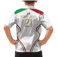 Custom Italy Football Family Matching Mermaid Dress and Hawaiian Shirt Gli Azzurri Sporty Style LT9 - Wonder Print Shop