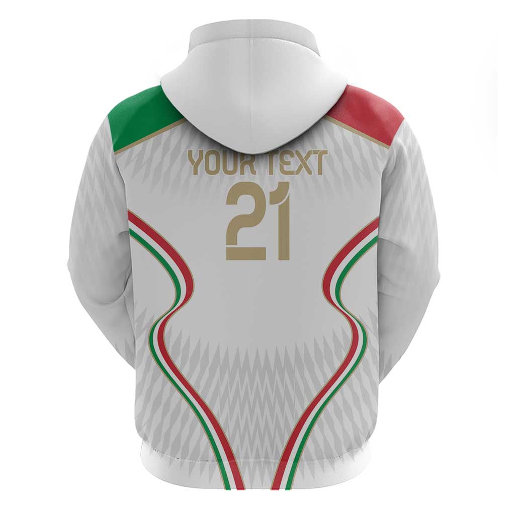 Custom Italy Football Hoodie Gli Azzurri Sporty Style - Wonder Print Shop