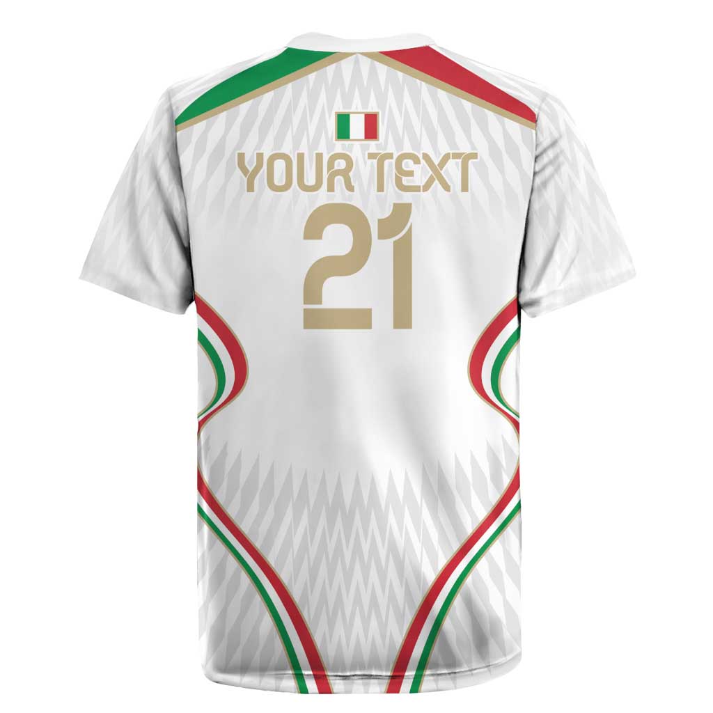 Custom Italy Football Rugby Jersey Gli Azzurri Sporty Style - Wonder Print Shop