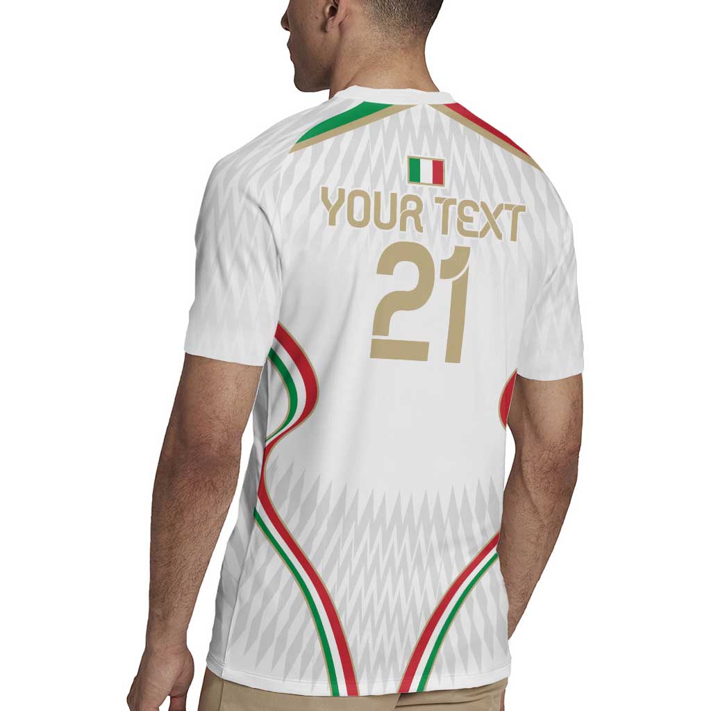 Custom Italy Football Rugby Jersey Gli Azzurri Sporty Style - Wonder Print Shop
