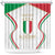 Custom Italy Football Shower Curtain Gli Azzurri Sporty Style
