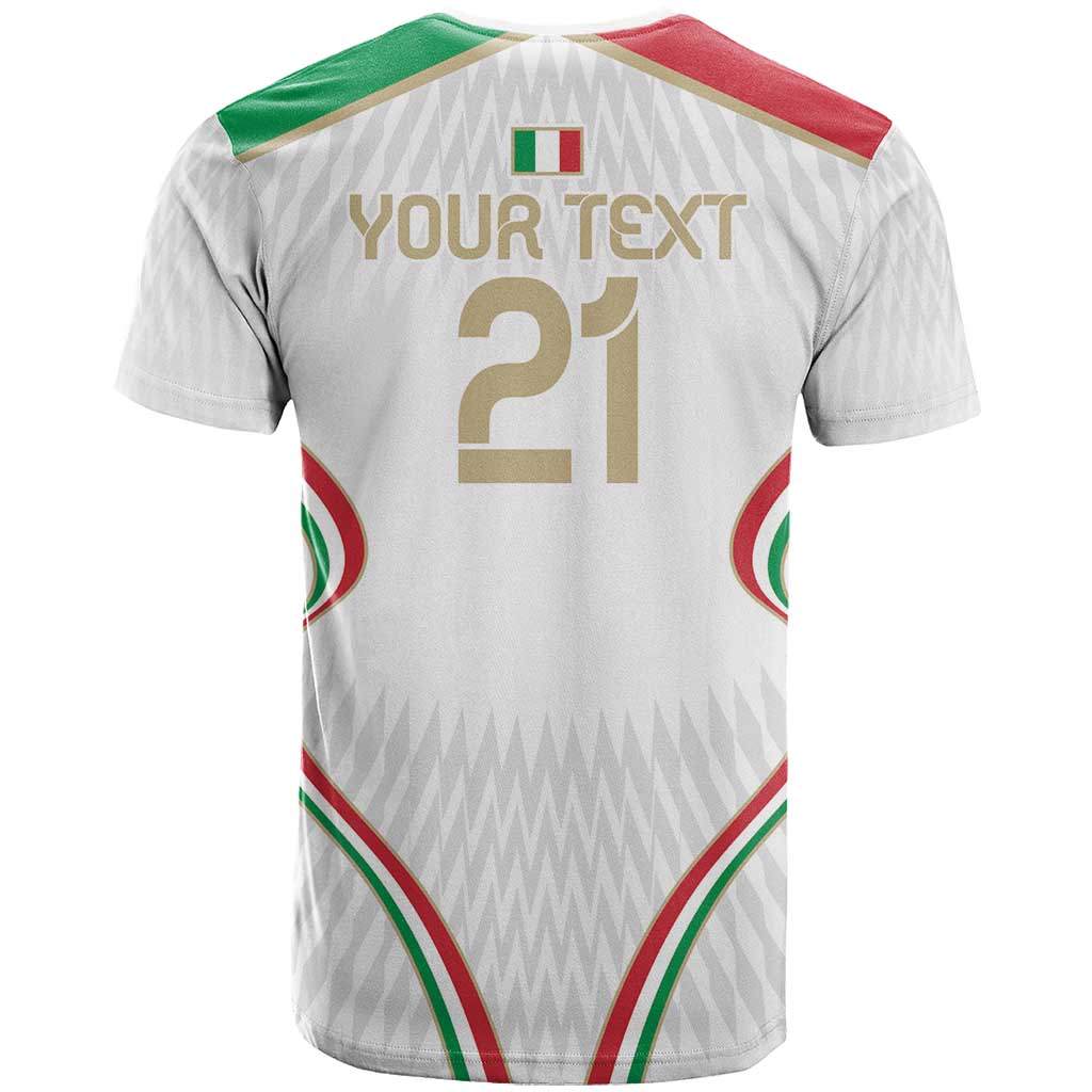 Custom Italy Football T Shirt Gli Azzurri Sporty Style - Wonder Print Shop