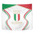 Custom Italy Football Tapestry Gli Azzurri Sporty Style - Wonder Print Shop