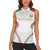 Custom Italy Football Women Sleeveless Polo Shirt Gli Azzurri Sporty Style - Wonder Print Shop
