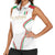 Custom Italy Football Women Sleeveless Polo Shirt Gli Azzurri Sporty Style - Wonder Print Shop
