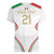 Custom Italy Football Women V-Neck T-Shirt Gli Azzurri Sporty Style - Wonder Print Shop