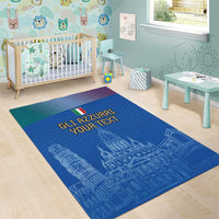 Custom Italy Football Area Rug Special Pisa Tower LT9 - Wonder Print Shop