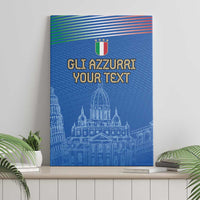 Custom Italy Football Canvas Wall Art Special Pisa Tower LT9 - Wonder Print Shop