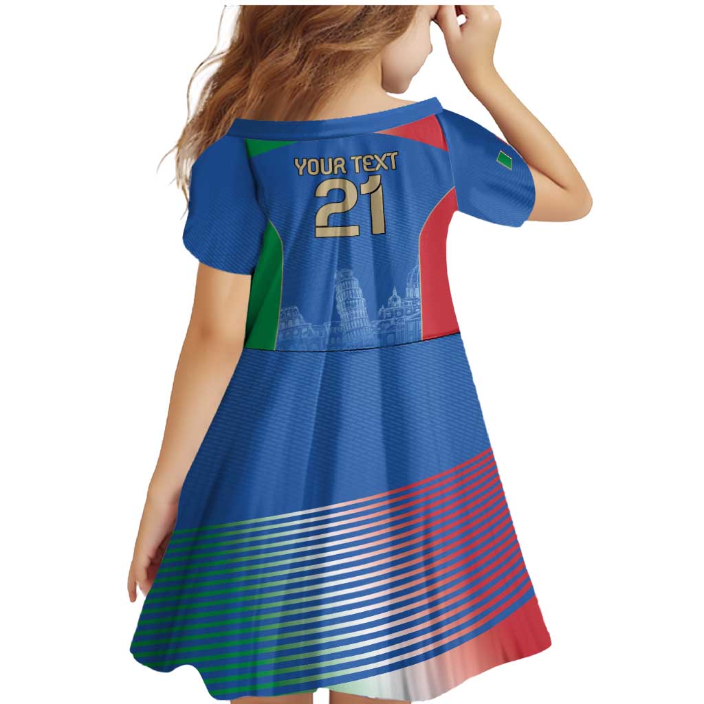 Custom Italy Football Family Matching Mermaid Dress and Hawaiian Shirt Special Pisa Tower LT9 - Wonder Print Shop