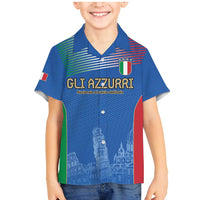 Custom Italy Football Family Matching Mermaid Dress and Hawaiian Shirt Special Pisa Tower LT9 - Wonder Print Shop