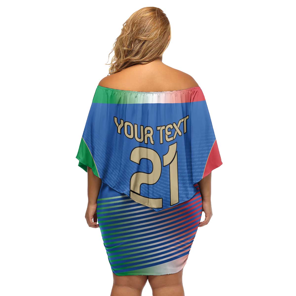Custom Italy Football Family Matching Off Shoulder Short Dress and Hawaiian Shirt Special Pisa Tower LT9 - Wonder Print Shop
