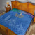 Custom Italy Football Quilt Special Pisa Tower - Wonder Print Shop