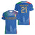 Custom Italy Football Women V-Neck T-Shirt Special Pisa Tower - Wonder Print Shop