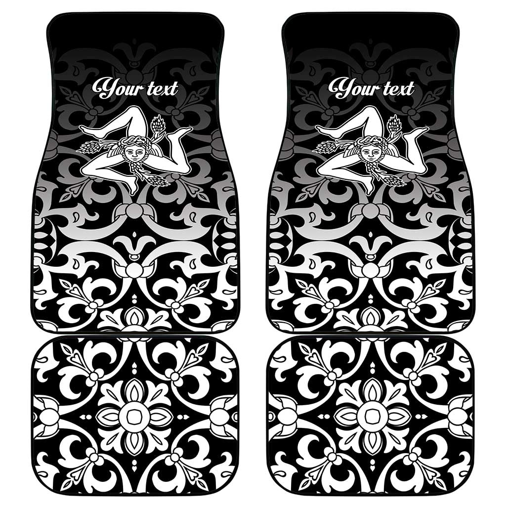 Personalized Italy Trinacria Sicily Car Mats LT9 - Wonder Print Shop