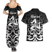 Personalized Italy Trinacria Sicily Couples Matching Summer Maxi Dress and Hawaiian Shirt LT9 - Wonder Print Shop