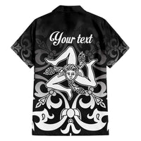 Personalized Italy Trinacria Sicily Family Matching Off Shoulder Maxi Dress and Hawaiian Shirt LT9 - Wonder Print Shop