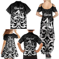 Personalized Italy Trinacria Sicily Family Matching Summer Maxi Dress and Hawaiian Shirt - Wonder Print Shop