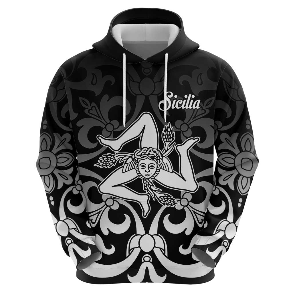 Personalized Italy Trinacria Sicily Hoodie - Wonder Print Shop