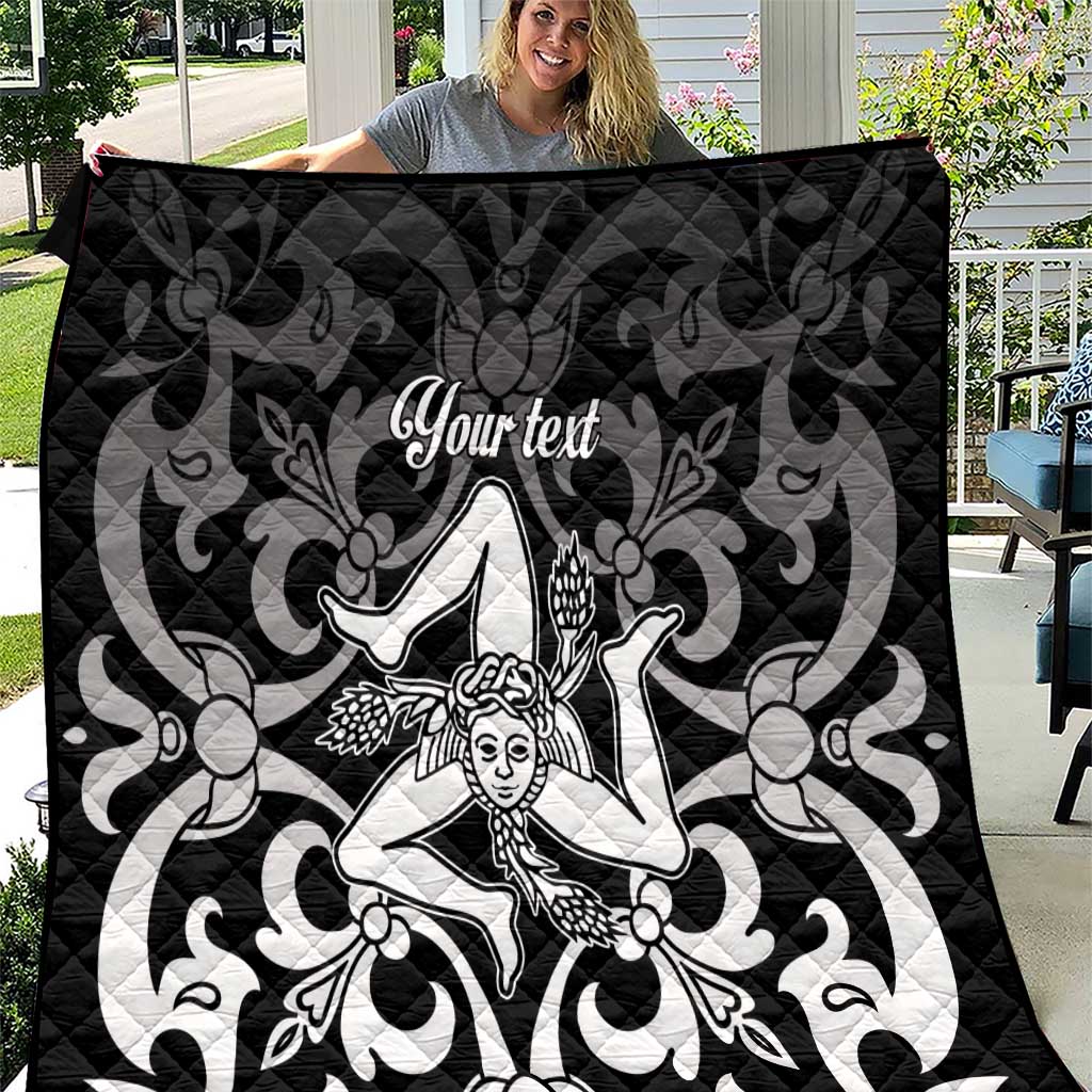 Personalized Italy Trinacria Sicily Quilt - Wonder Print Shop