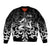 Personalized Italy Trinacria Sicily Sleeve Zip Bomber Jacket - Wonder Print Shop