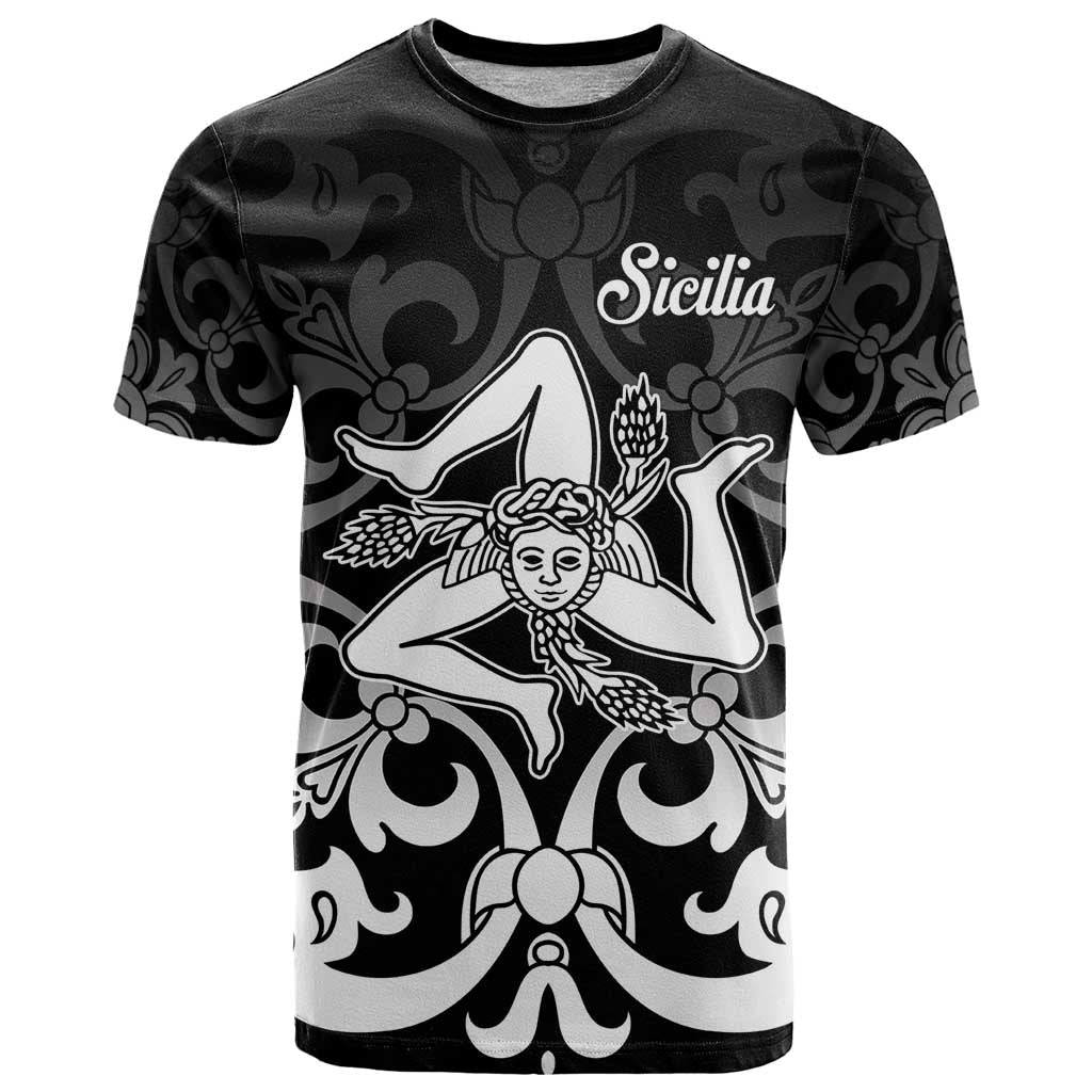 Personalized Italy Trinacria Sicily T Shirt - Wonder Print Shop