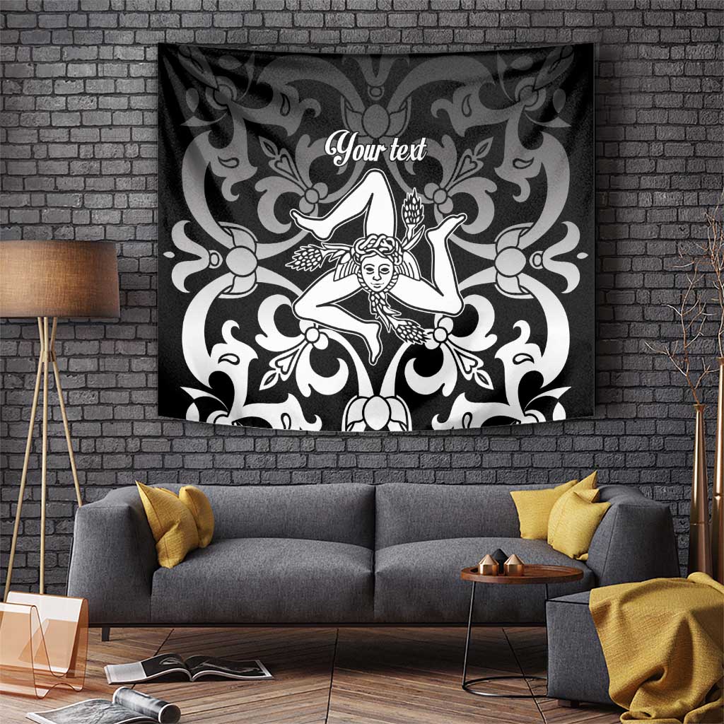 Personalized Italy Trinacria Sicily Tapestry - Wonder Print Shop