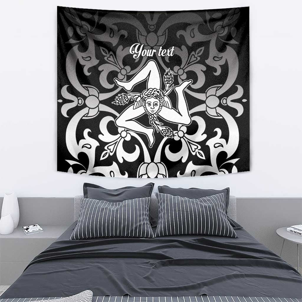 Personalized Italy Trinacria Sicily Tapestry - Wonder Print Shop